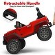 preview thumbnail 11 of 21, Costway 12V Kids Ride On Truck RC Car w/ LED Lights Music Trunk