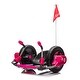 preview thumbnail 32 of 46, 12V Kids Ride On Electric Toy,2Wd,16'' Exaggerated Wheel,Dual Handle Control For 360 Degree Flexible Steering And Rotation,Solid