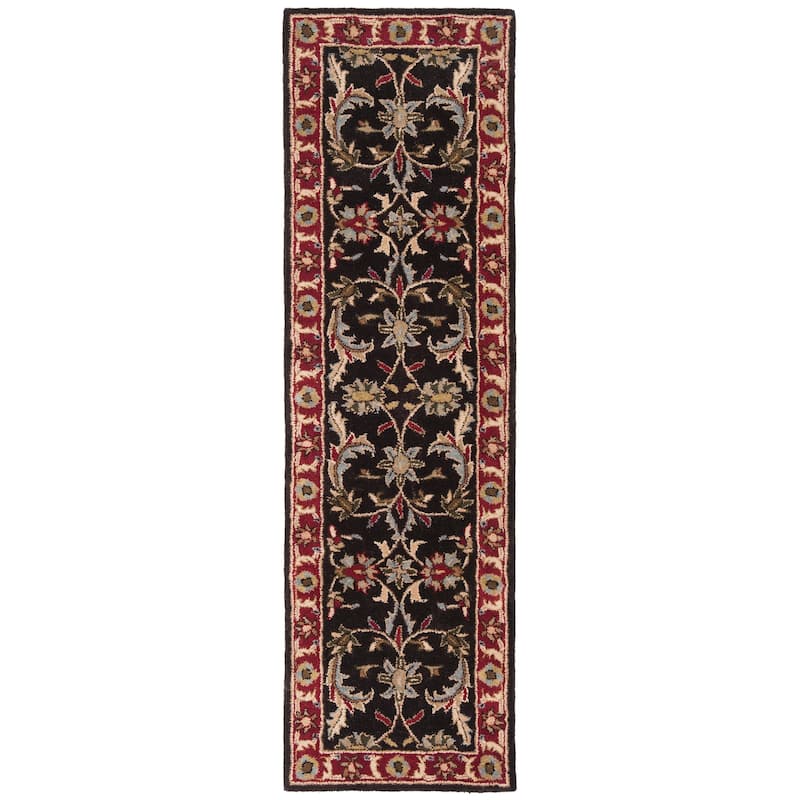 SAFAVIEH Handmade Heritage Tangier Traditional Oriental Wool Rug