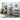 Pham Industrial Brown Metal Display Bookshelf by Furniture of America