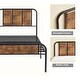 preview thumbnail 25 of 24, VECELO Platform Kids Bed Frame with Wood Headboard,Twin Size Bed Set of 2