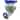 Dos Suenos Hand Blown Mexican Tequila Shot Glasses - Set of 6 Cobalt Blue Rim Tequila Shot Glasses (2 oz each)