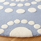 preview thumbnail 7 of 10, SAFAVIEH Handmade Kids Eftica Dots Wool Rug