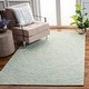 preview thumbnail 2 of 17, SAFAVIEH Handmade Ikat Jacey Modern Wool Rug 3' x 5' - Ivory/Blue - Rectangle