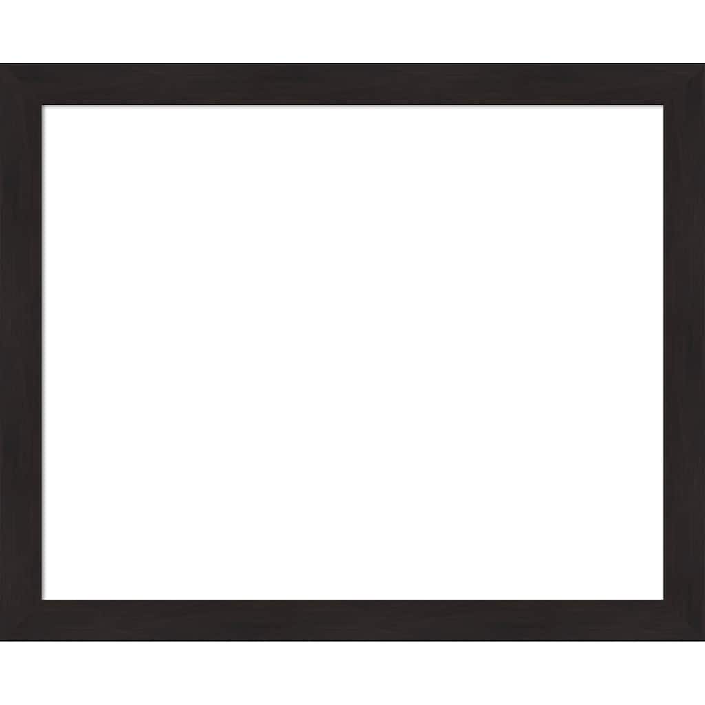 Amanti Art Furniture Espresso Narrow Framed Dry Erase Magnetic Board