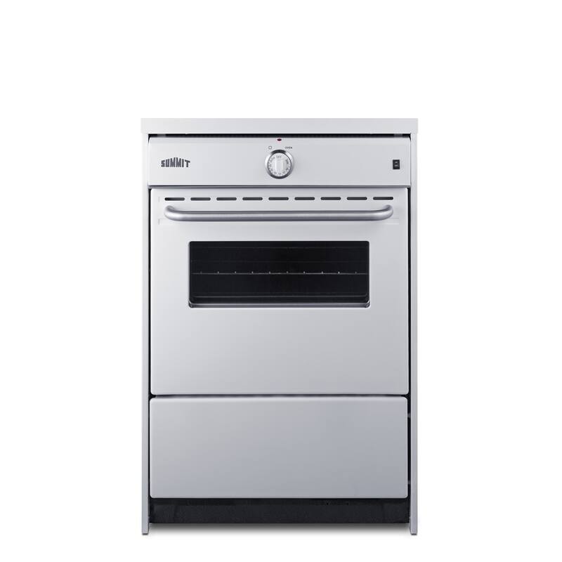 Summit EM665 25" Wide 2.92 Cu. Ft. Free Standing Electric Range with - White