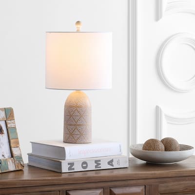 SAFAVIEH Lighting 19" Nava LED Table Lamp - 10"x10"x18.5"
