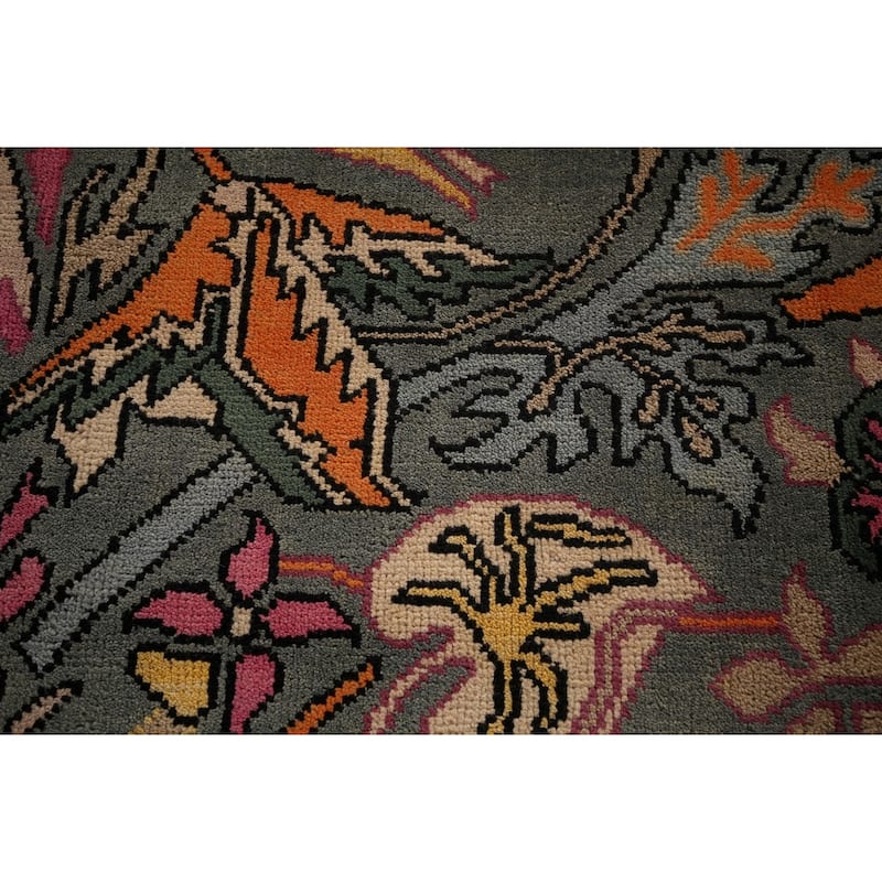 Animals Design Ziegler Indian Large Area Rug Handmade Wool Carpet - 9'10"x 13'8"