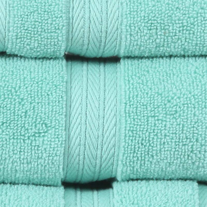 Home Weavers Elegance Essentials 550GSM Cotton Zero Twist Super Absorbent Bath Towel Set of 6