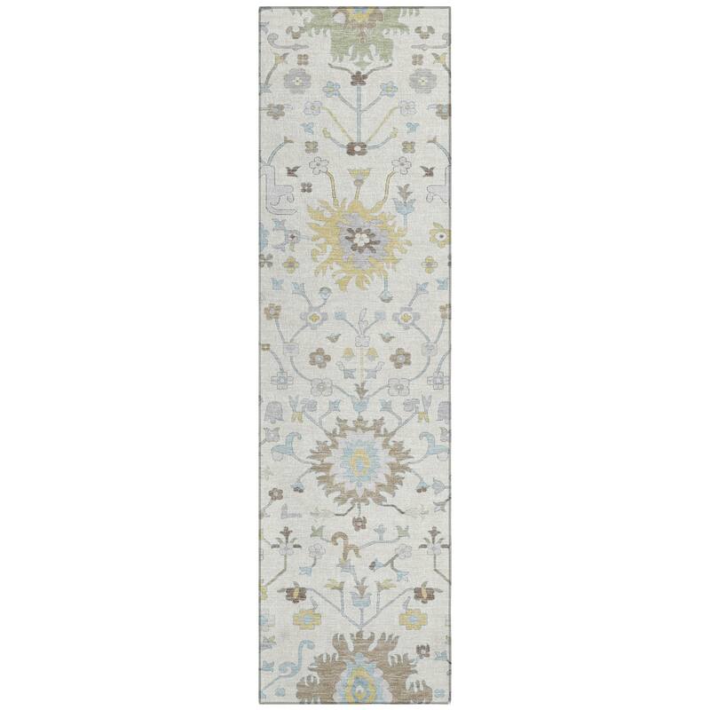 Machine Washable Indoor/ Outdoor Global Dillon Chantille Rug