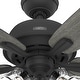 preview thumbnail 10 of 11, Hunter 60" Dondra Ceiling Fan with LED Light Kit and Pull Chain, Formal, Transitional