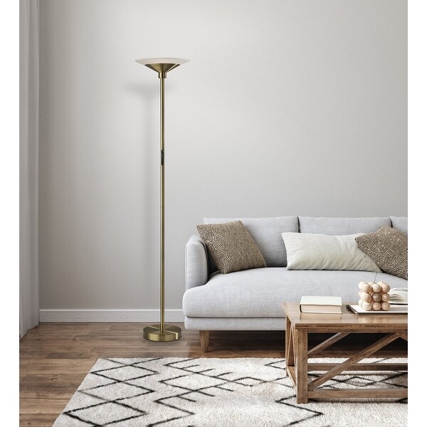 Adesso torchiere floor lamp outlet