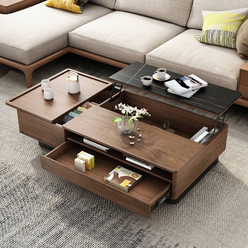Floor Shelf Coffee Table