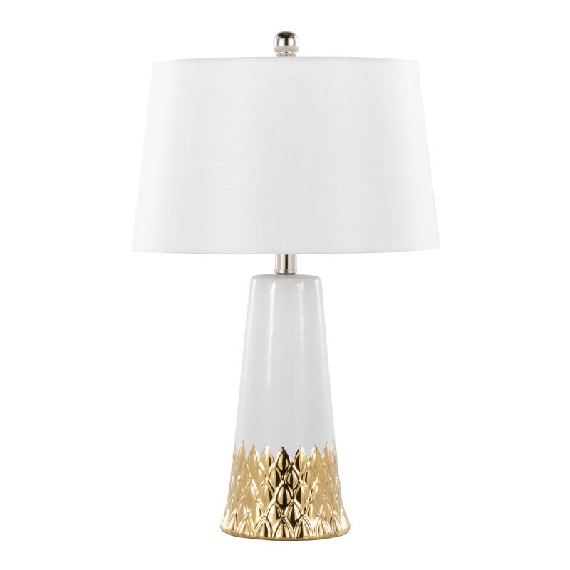 Silver Orchid Karina 22" Ceramic Table Lamp