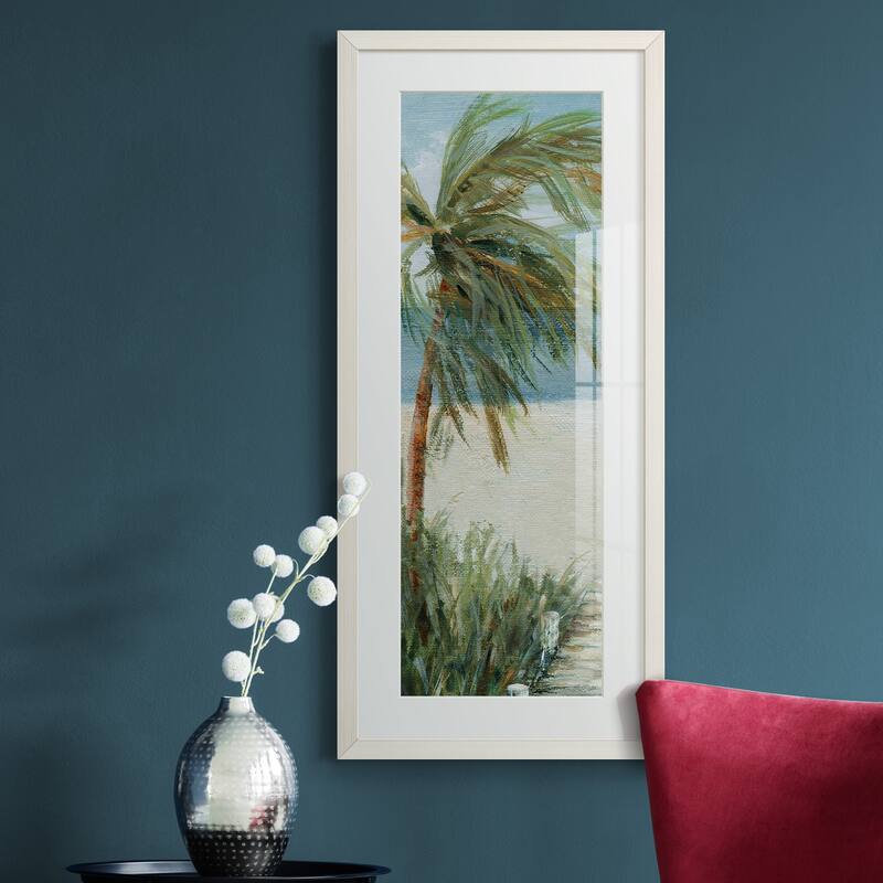 Beach Walk I-Premium Gallery Framed Print
