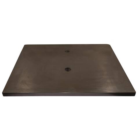 31-in x 22-in Concrete Vessel Sink Vanity Top