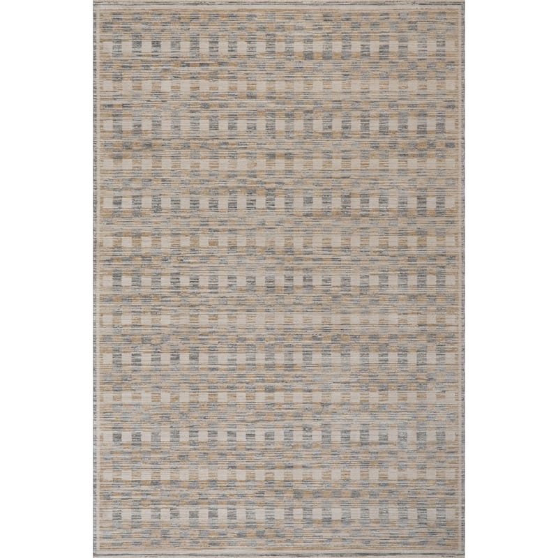 Nuloom Thalena Transitional Floral and Paisley Rug - 5' x 7' 10" - Grey - Rectangle