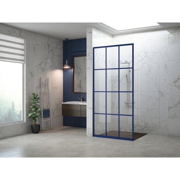 Coastal Shower Doors Gsfd1p24 75 C Gridscape Series 24 X 75 Full