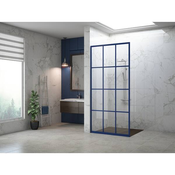 Shop Coastal Shower Doors Gsfd1p40 75 C Gridscape Series 40 X 75 Full Divided Light Overstock 27999320