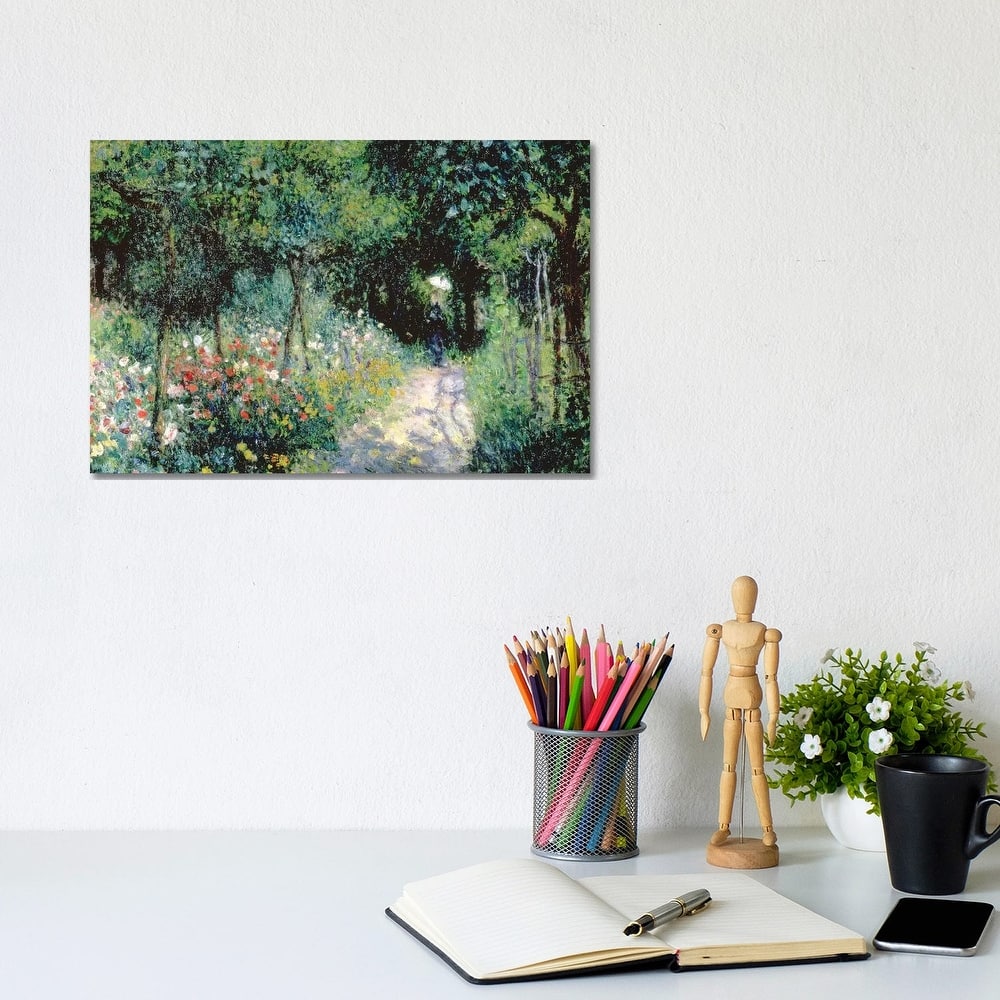 iCanvas "Women In A Garden, 1873" by Pierre-Auguste Renoir Canvas Print