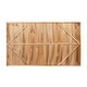 preview thumbnail 10 of 9, Wood Framed Wall Decor with Raised Paddles - 47.25" x 28"
