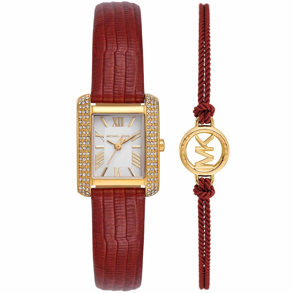 Michael Kors Women's Emery Set White Dial Watch - MK4874SET - 6 (36)