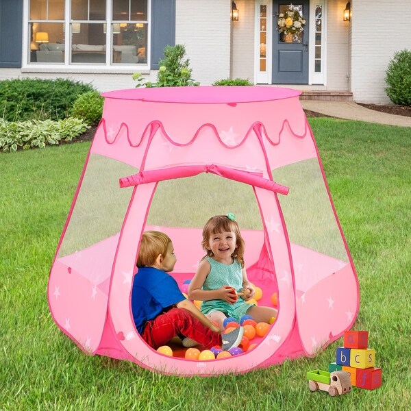 toddler playhouse with balls