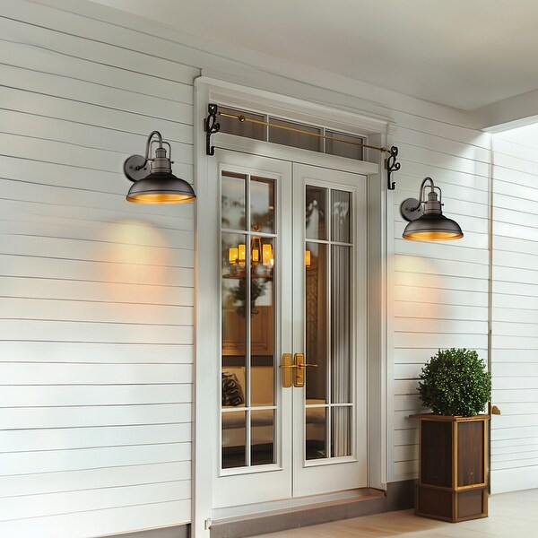 Oil rubbed bronze outdoor barn light outlet