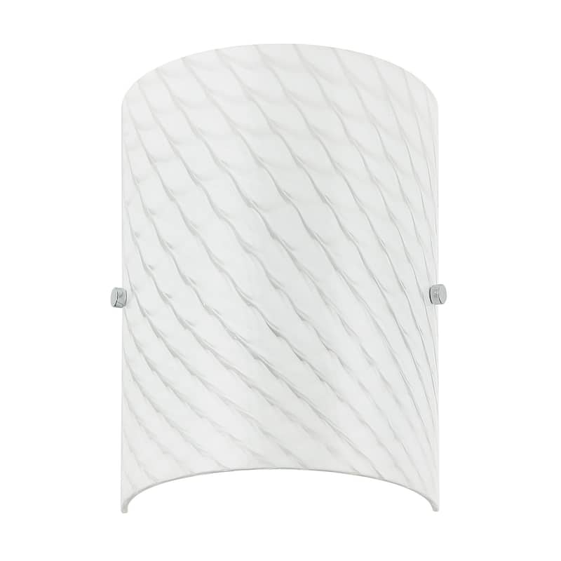 Varaluz Swirled 2-Light Wall Sconce - Chrome
