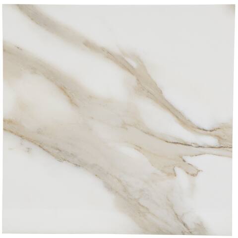 Industry Tile 24x24 Calacatta Gold Polished Porcelain Tile (11.55 Sq. ft./3 Pieces per Box)