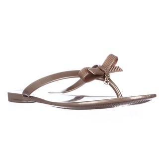 guess flip flops with charms