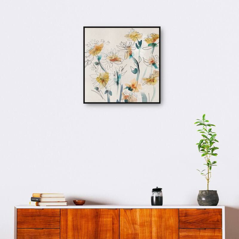 Fine Lines By Studio Arts Canvas Art Print
