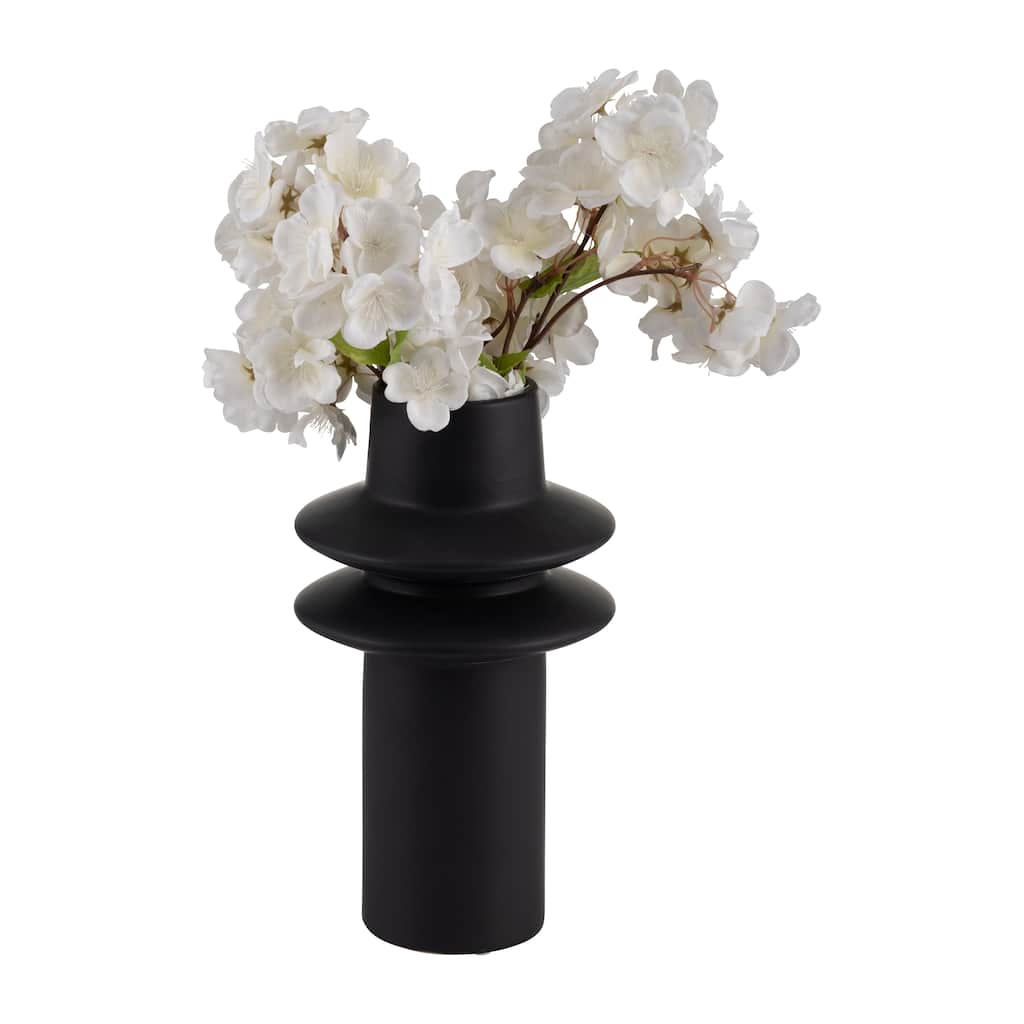 Sagebrook Home Minimalistic Sculptural Modern Vase