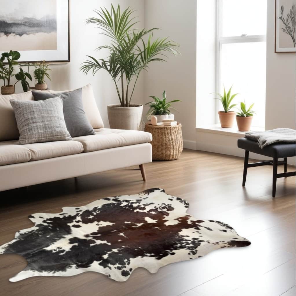 Mivi Low Pile Durable Area Rug By HomeRoots - 84' X '72' X '0.1