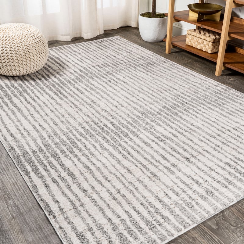 JONATHAN Y Rih Modern Bold Stripe Area Rug