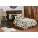 preview thumbnail 1 of 7, Rustic Pinecone Quilt Set - Reversible and Machine Washable 2 Piece - Twin