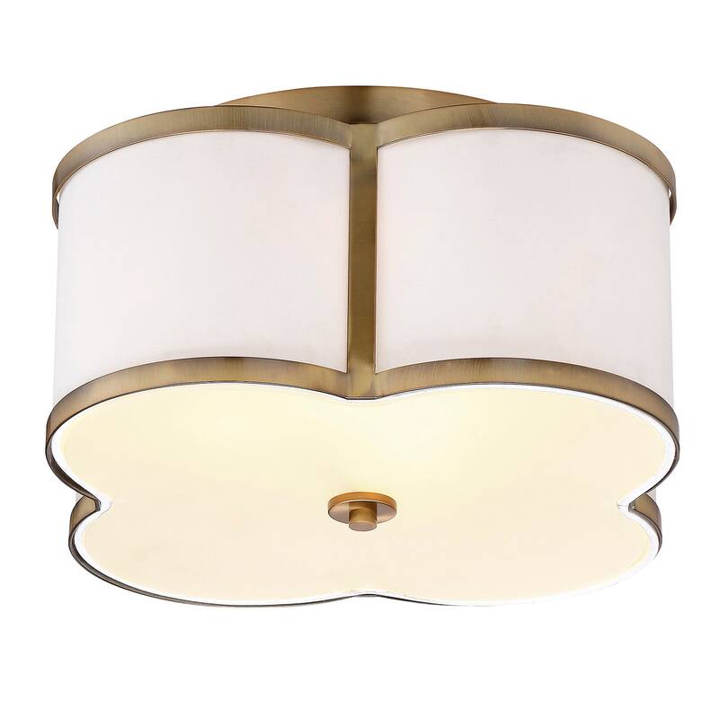 Bellevue 3 Light 16" Wide Flush Mount Drum Ceiling Fixture