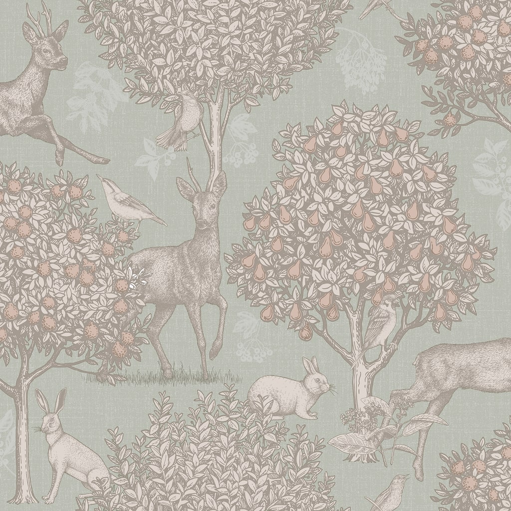 Arthouse Edson Green Woodlands Wallpaper