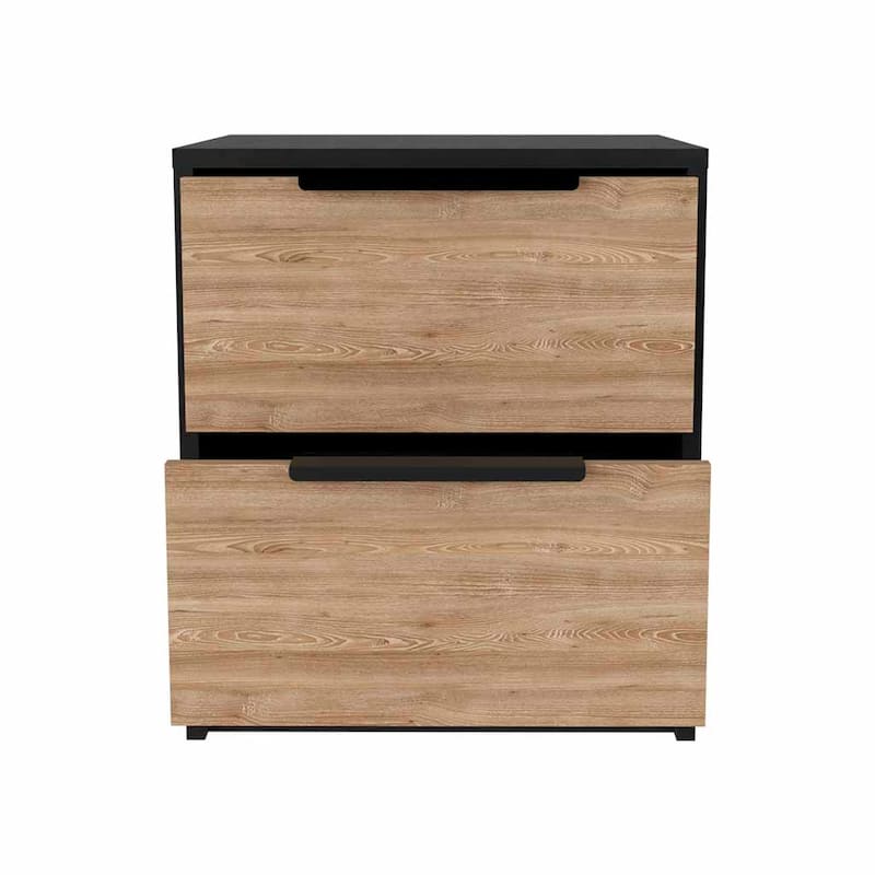 Modern 19"easy-to install bedside Nightstand with 2 Drawers,Superior Top,for Bedroom,Closet,Entryway,College Dorm