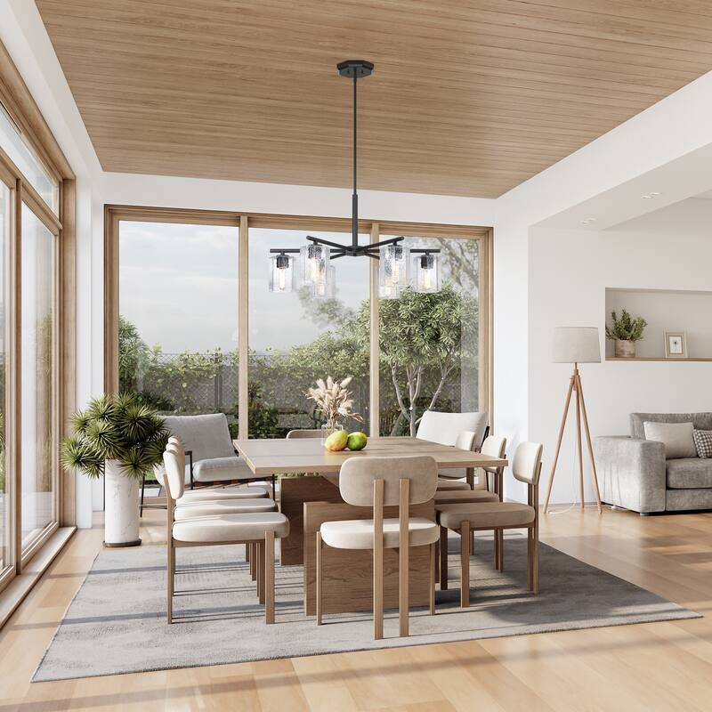 Designers Fountain D309M-6CH Haven 6 Light 32" Wide Chandelier