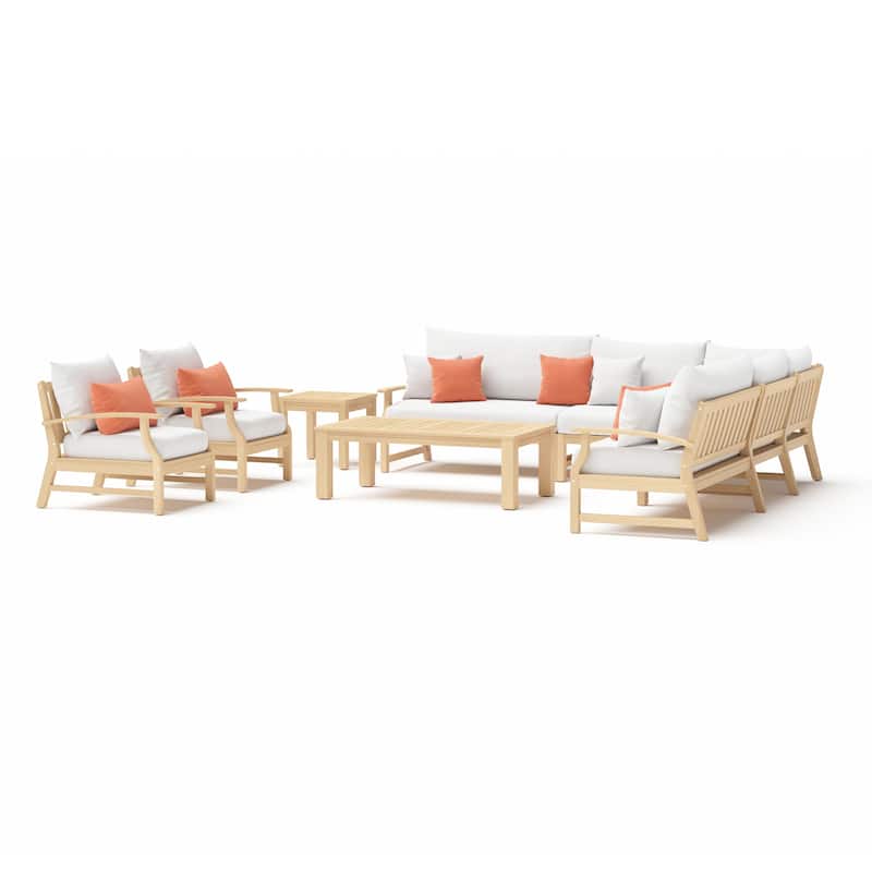 Kooper 9 Piece Sunbrella Outdoor Patio Seating Set