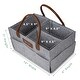 preview thumbnail 2 of 7, RAE DUNN Baby Diaper Caddy Organizer