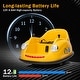 preview thumbnail 48 of 62, 12V Kids Ride On Bumpin Bumper Car 360 Degree Spin