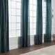 preview thumbnail 10 of 29, Chanasya Textured Kitchen Bedroom Semi-Sheer Window Curtain Panel Pair (Set of 2)
