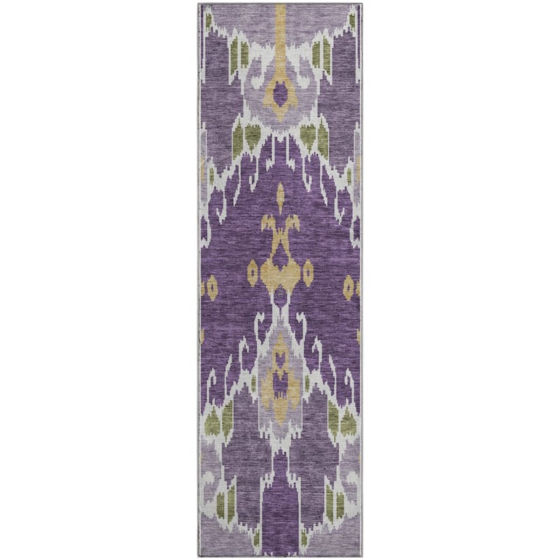 Premium Washable Super Soft Boho Ikat Mayfield Rug