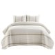 preview thumbnail 10 of 51, Lush Decor Farmhouse Stripe 3 Piece Quilt Set
