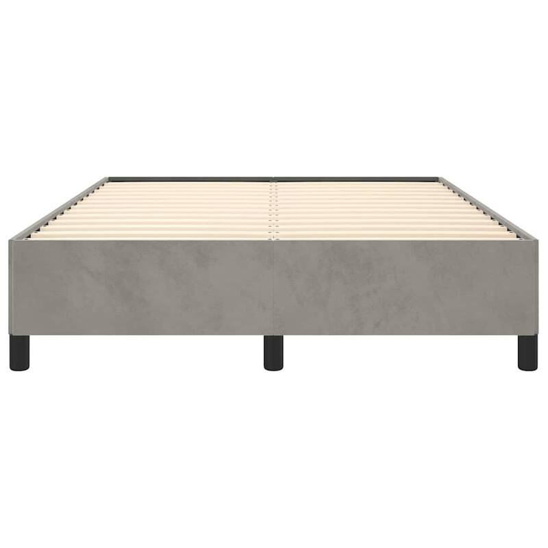 vidaXL Bed Frame, Velvet, No Mattress