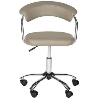 Carson Carrington Eidsnes Office Grey Pier Desk Chair - 20.7" x 20.9" x 27"
