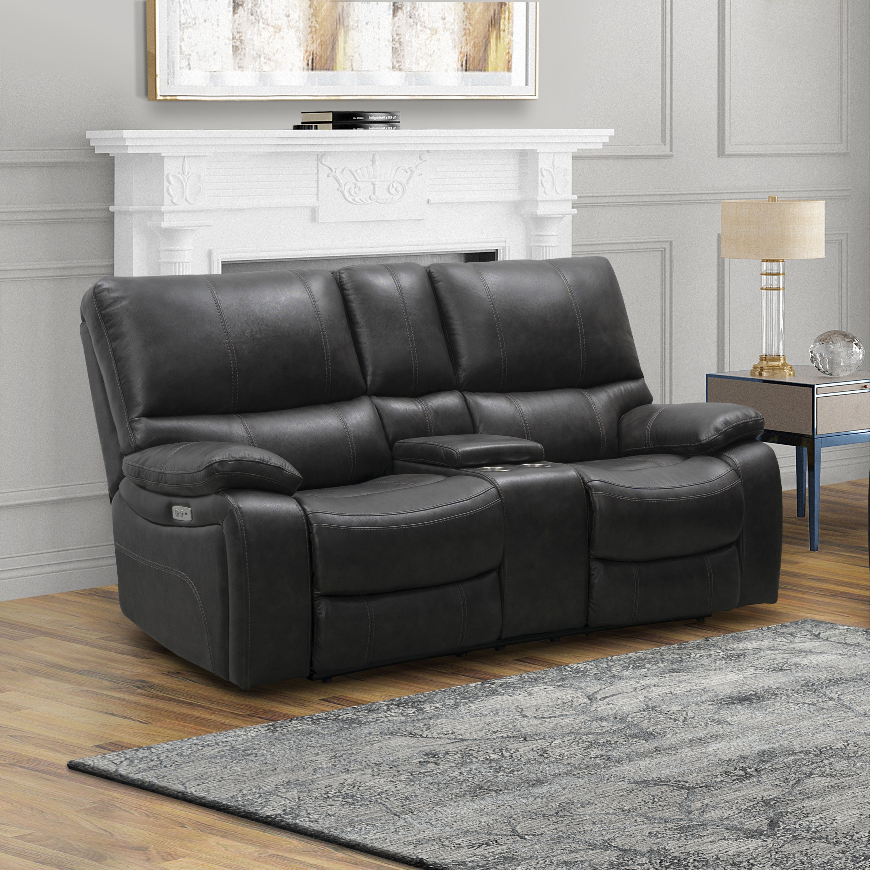 Abbyson browning reclining sofa shop