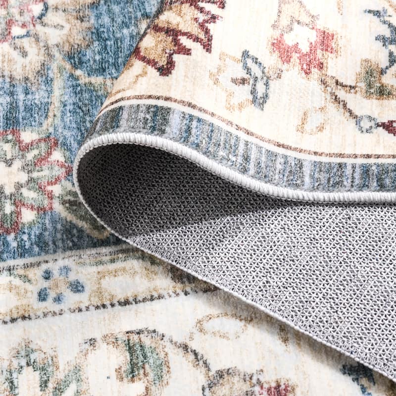 Martha Stewart Radina Machine Washable & Slip Resistant Rug